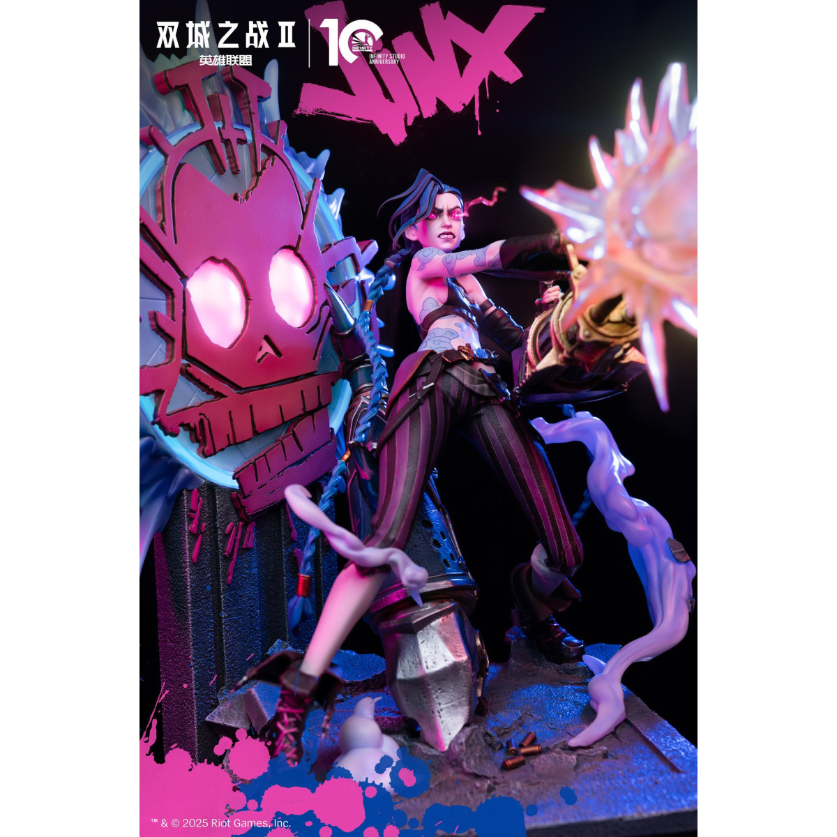 Infinity Studio × Arcane — Statue Jinx 1/4