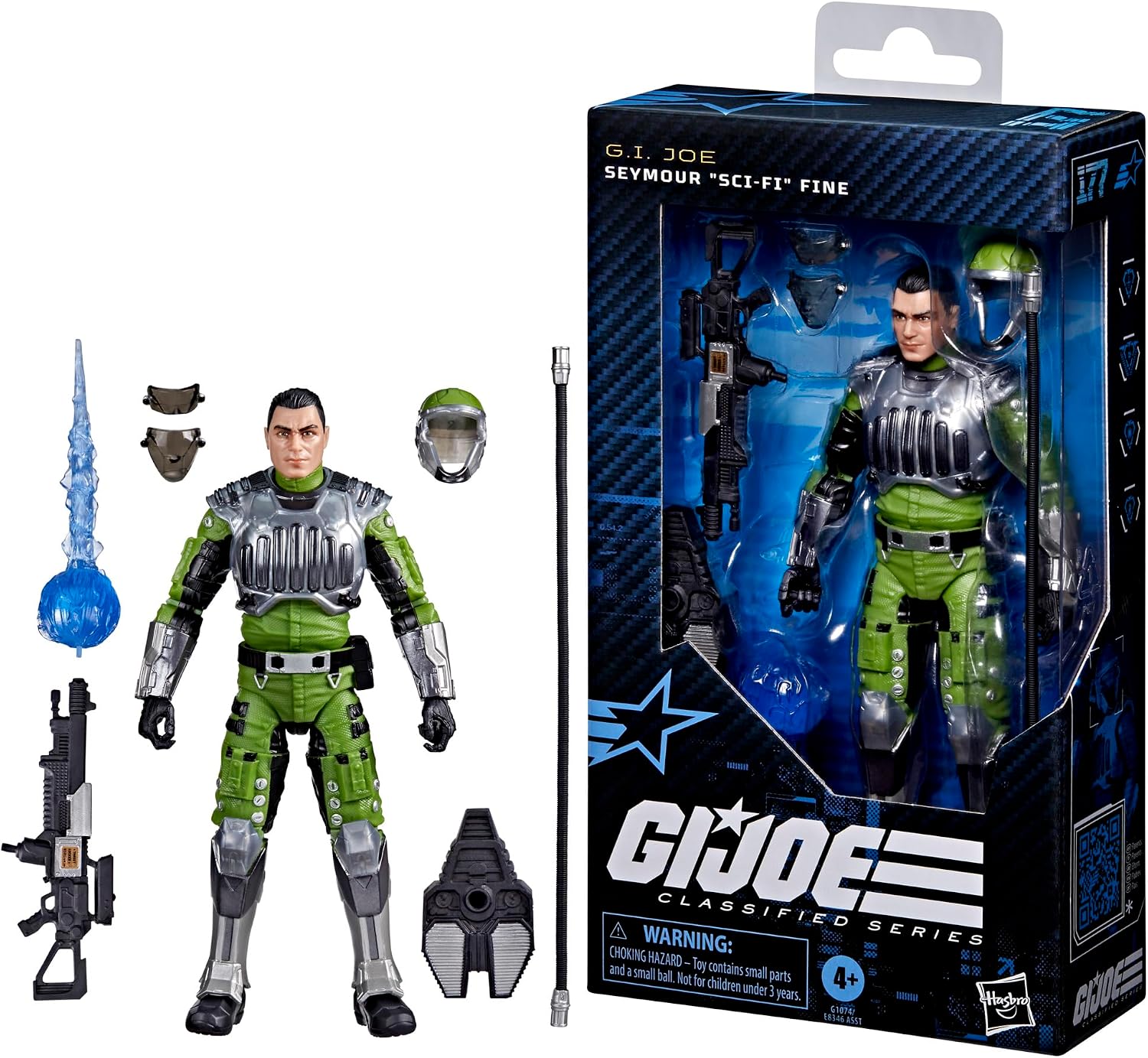 G.I. Joe Classified Series #177 Seymour “Sci-Fi” Fine