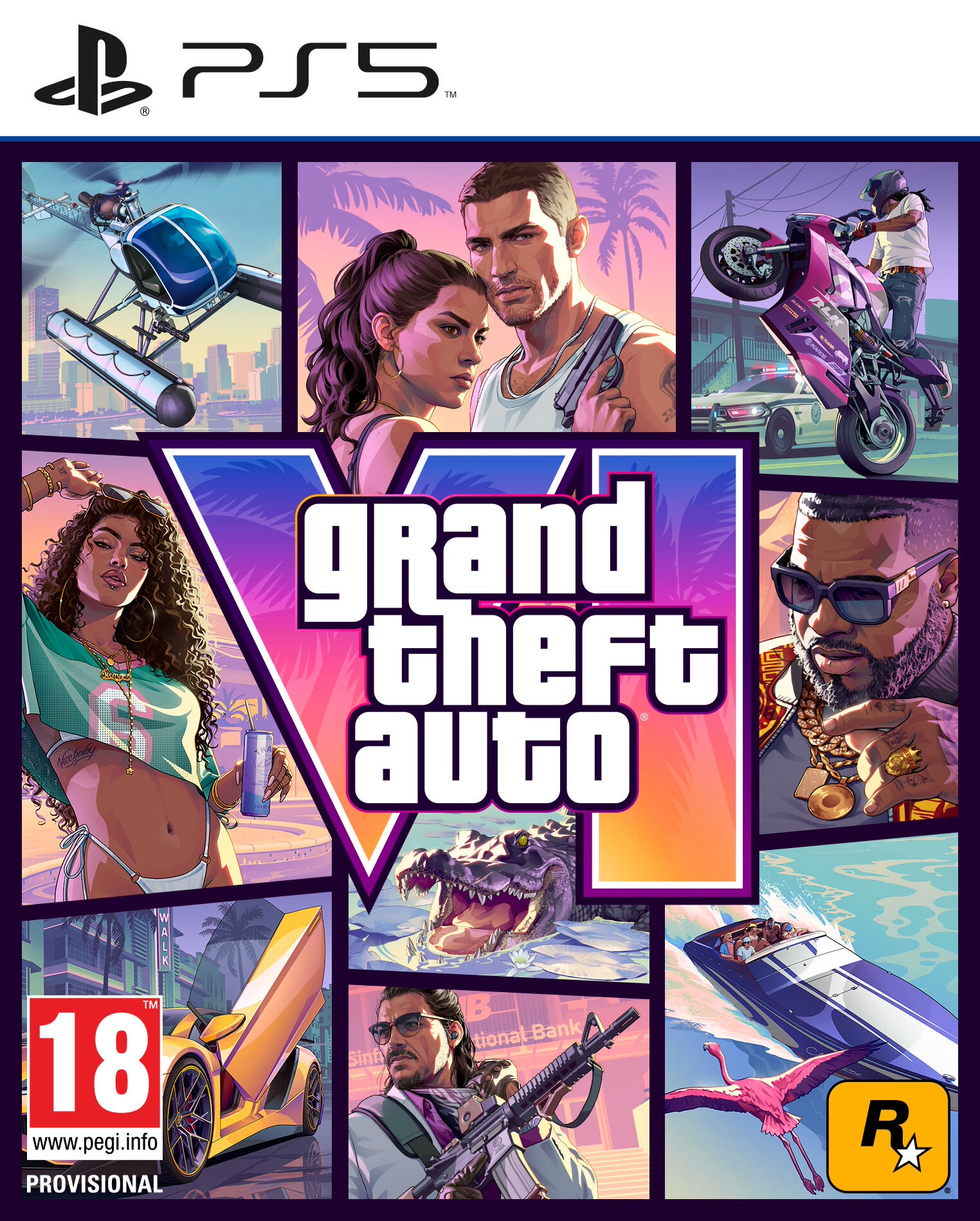 Grand Theft Auto VI — PlayStation 5 (code in box)