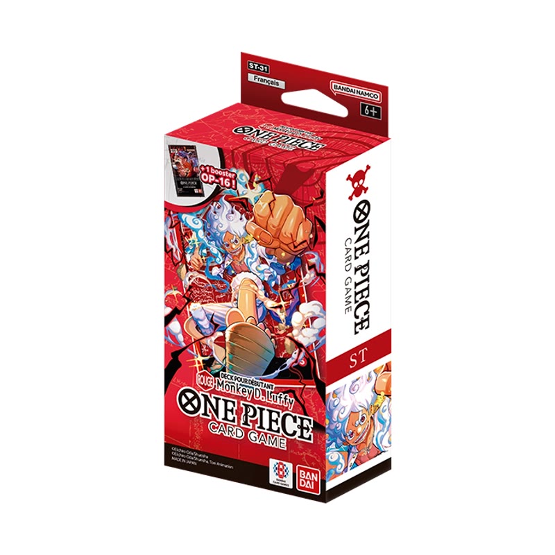 Jeu de cartes One Piece Starter Deck Set — ST-31–36