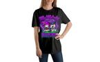 My Melody and Kuromi Black Airbrush T-Shirt