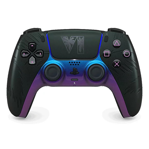 Sony DualSense Wireless Controller - Grand Theft Auto VI Black Limited Edition for PlayStation 5