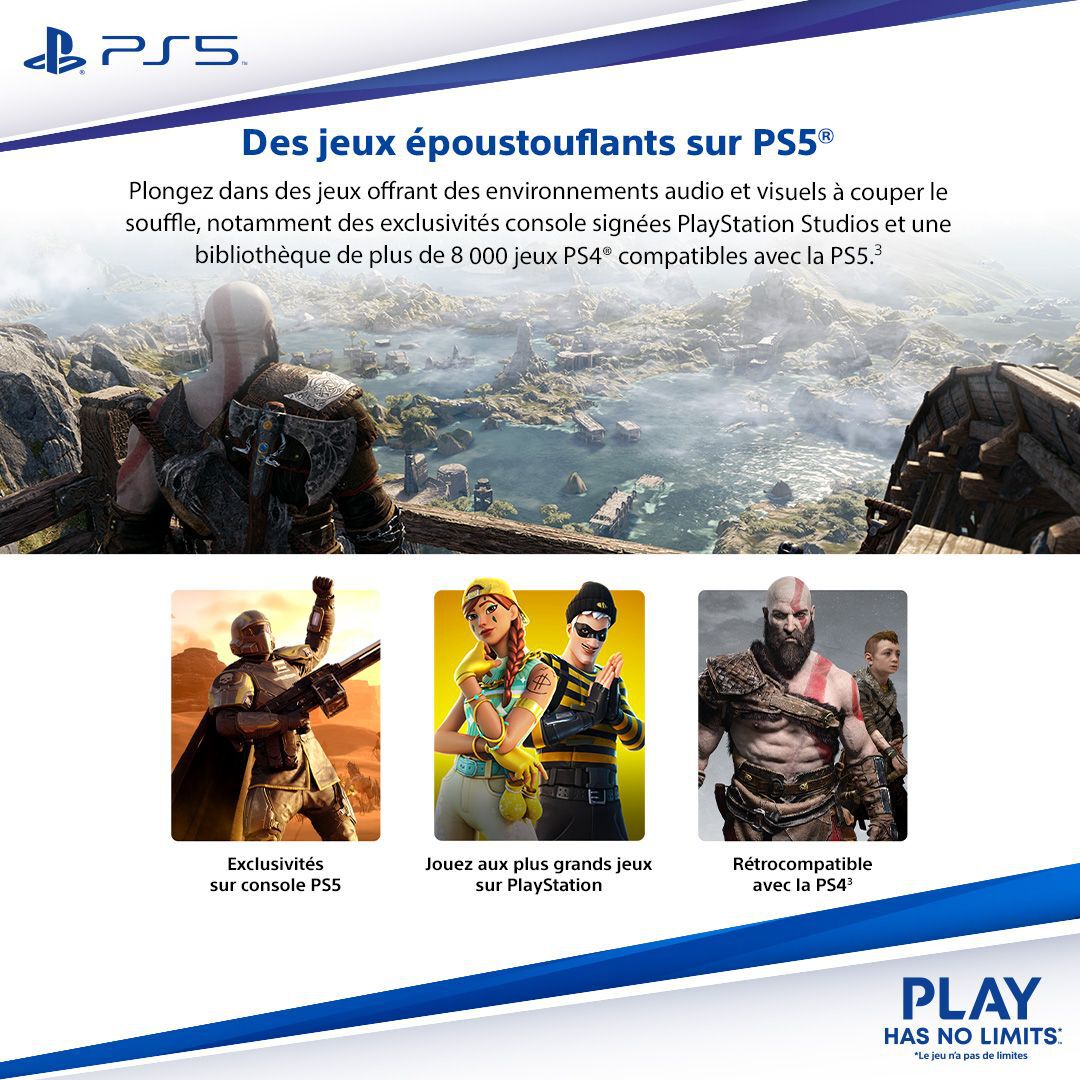 Playstation 5 (modèle Slim- Chassis E)