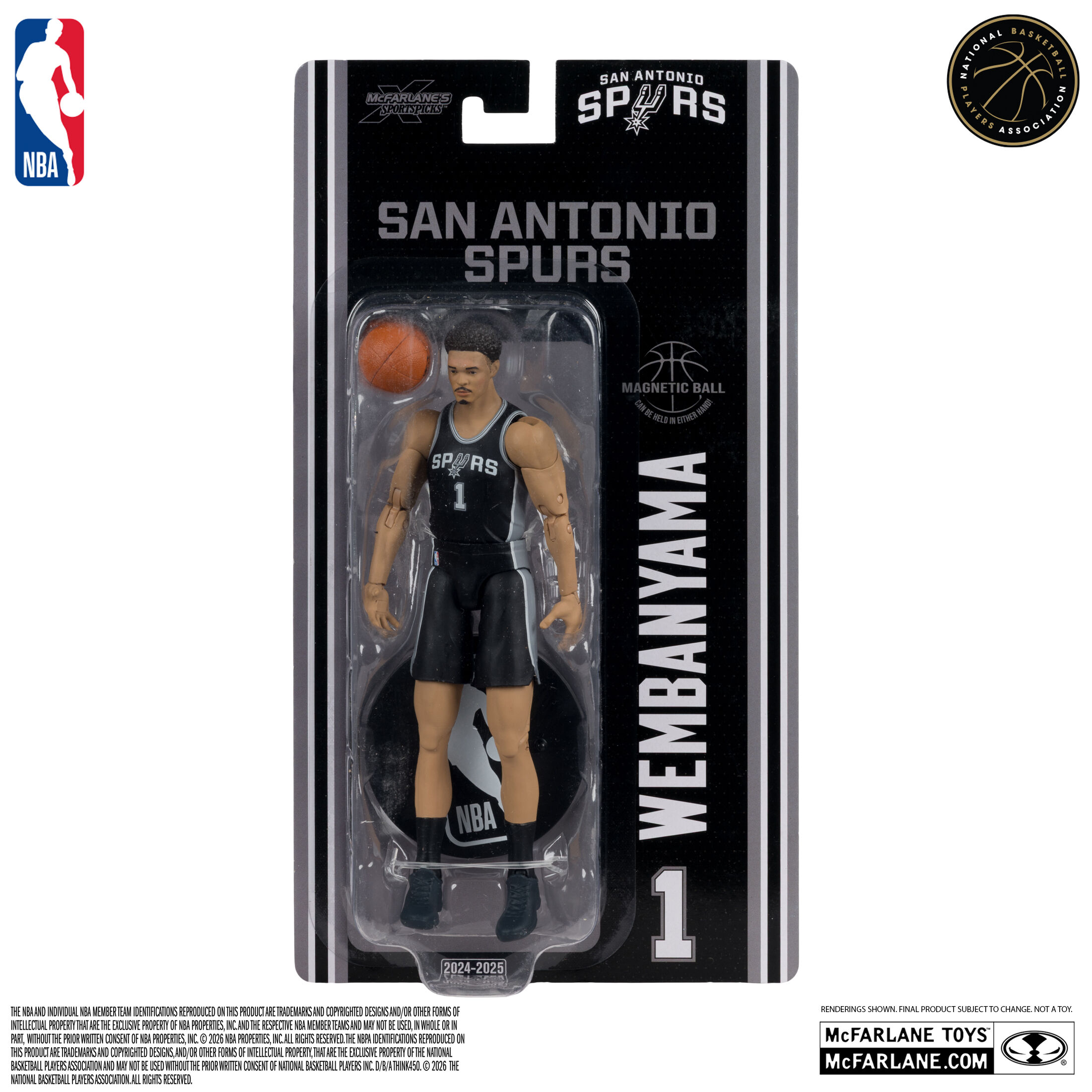 Figurine | Victor Wembanyama (san Antonio Spurs) |  NBA Articulated Figures