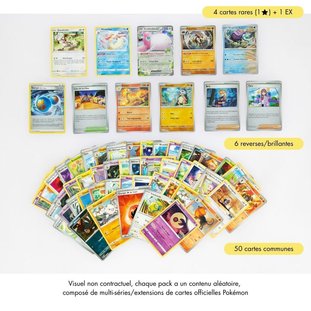 Pack Double Rare Cartes Pokemon | Occasion