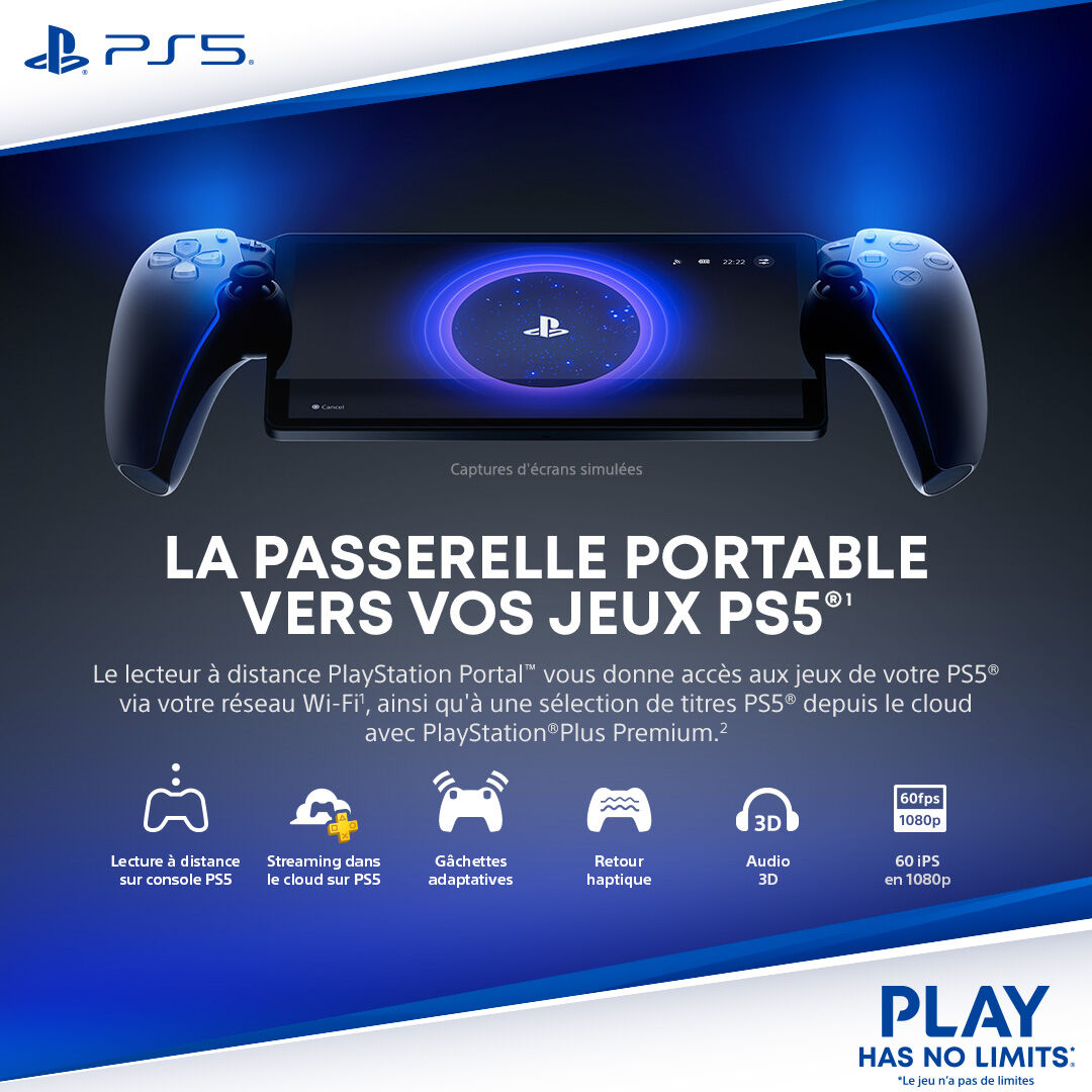 Lecteur à distance Playstation Portal PS5 thumb 4