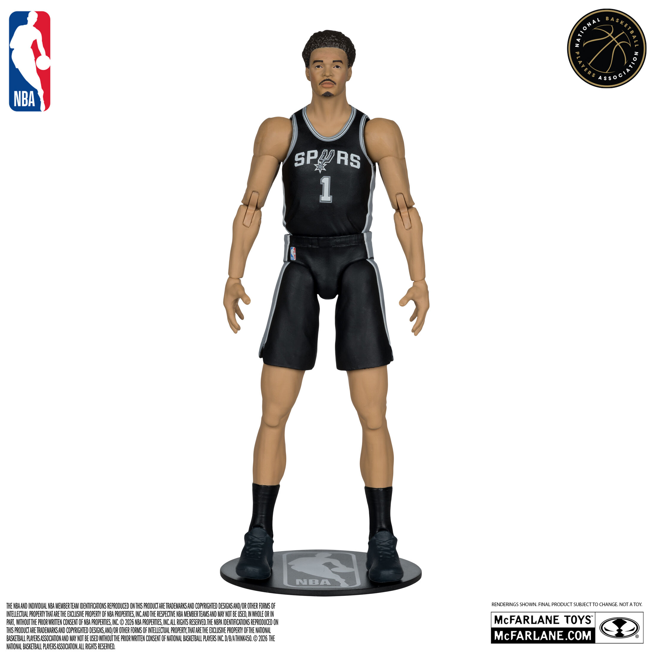 Figurine | Victor Wembanyama (san Antonio Spurs) |  NBA Articulated Figures