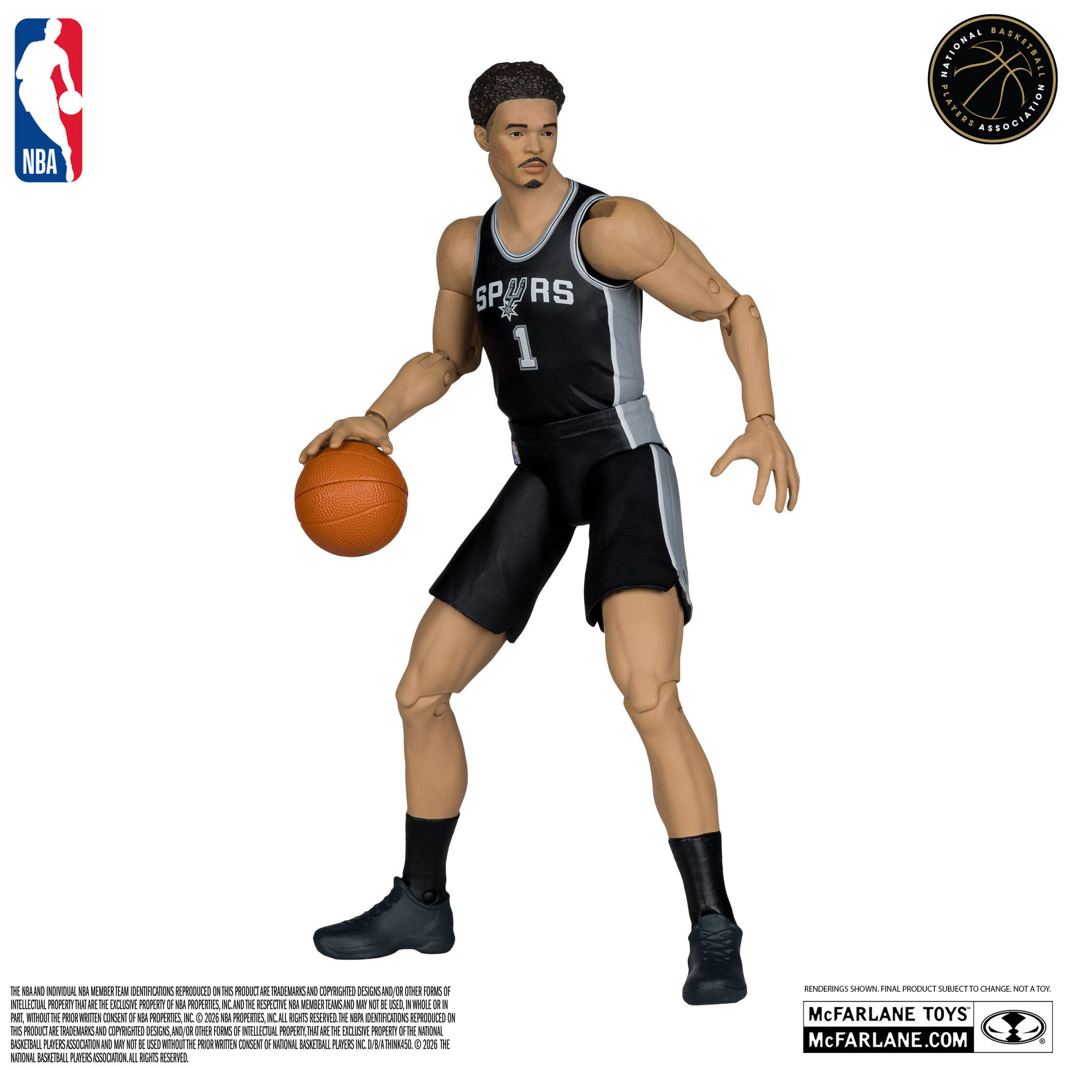 Figurine | Victor Wembanyama (san Antonio Spurs) |  NBA Articulated Figures